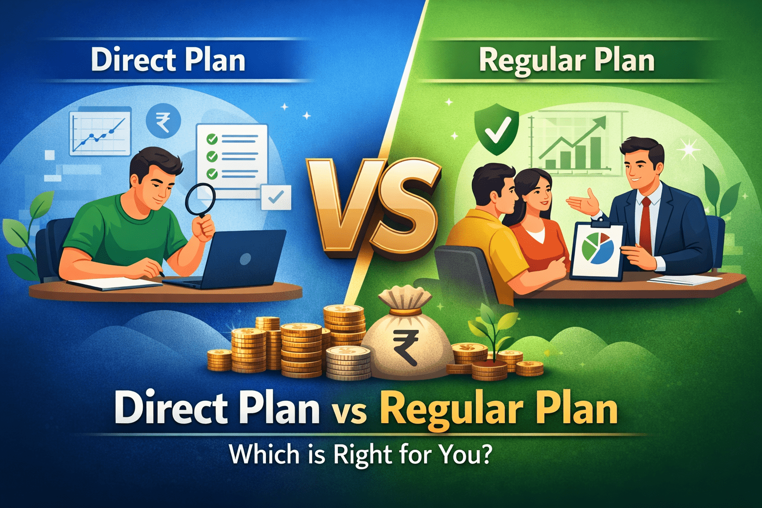 Direct vs Regular Mutual Funds: Which Should You Choose? (2026 Guide for Investors)