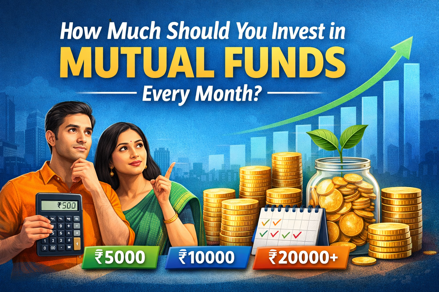 How Much Should I Invest in Mutual Funds Every Month? (2026 Complete Guide)