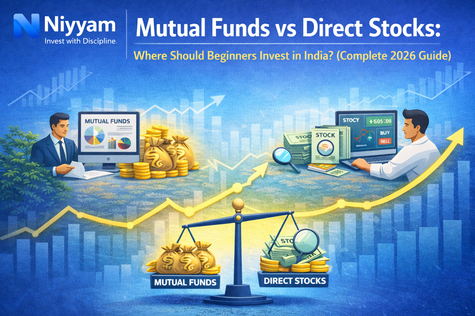 Mutual Funds vs Stocks: Which Is Better for Beginners in 2026?