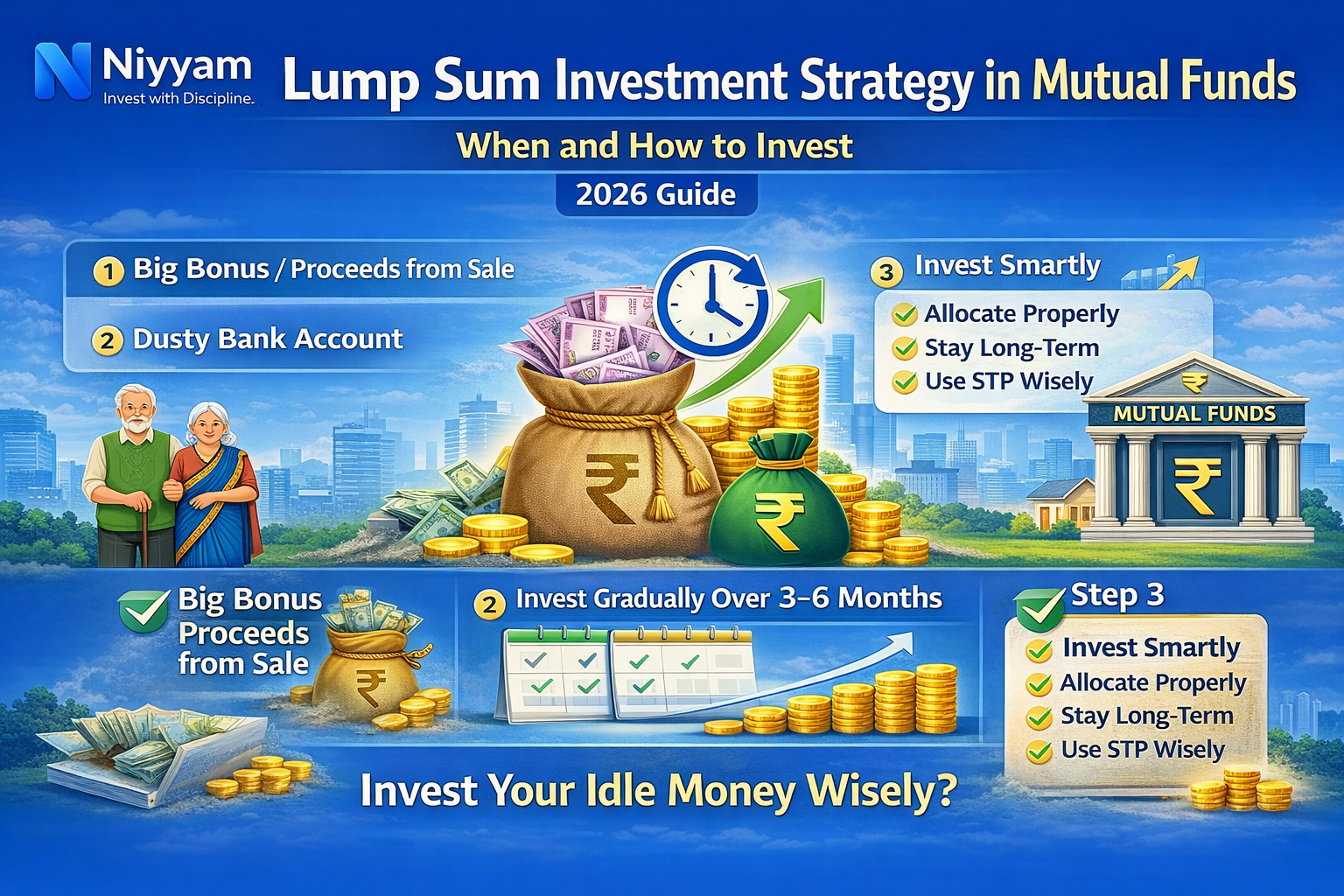 Lump Sum Investment in Mutual Funds: When, How & Strategy for 2026 Investors