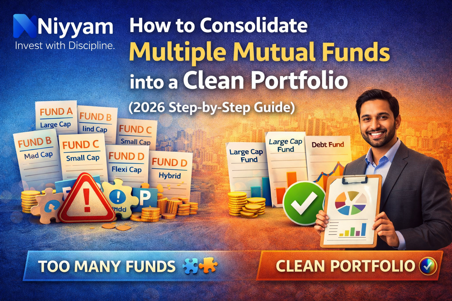 How to Consolidate Multiple Mutual Funds into a Clean Portfolio (2026 Guide)