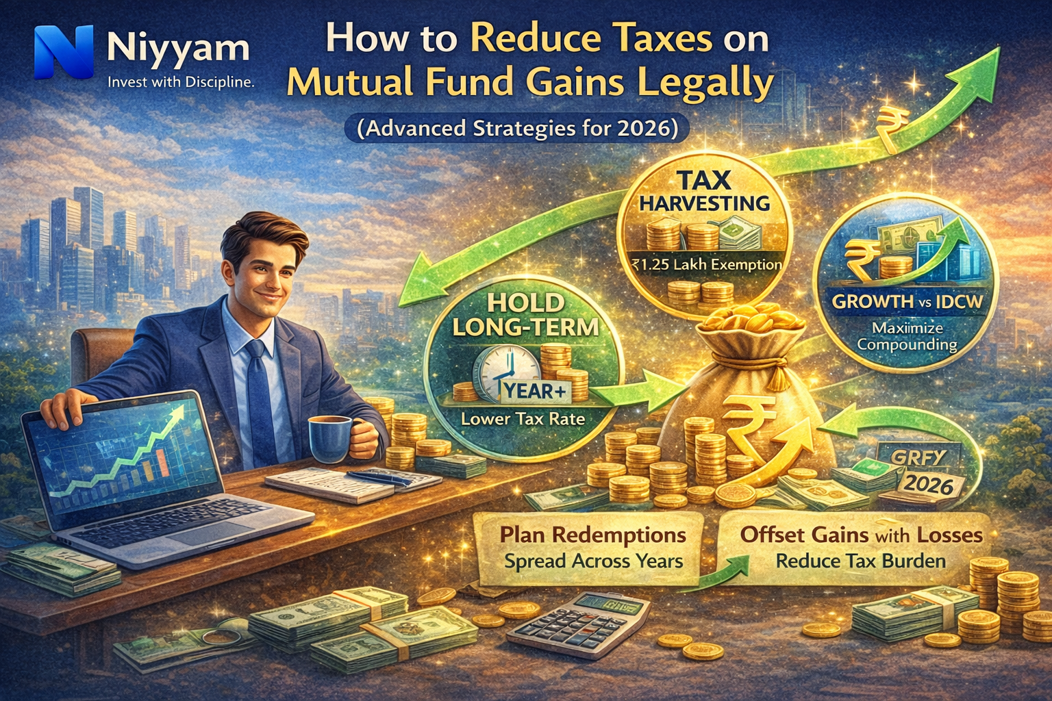 How to Reduce Taxes on Mutual Fund Gains Legally (Advanced Strategies for 2026)