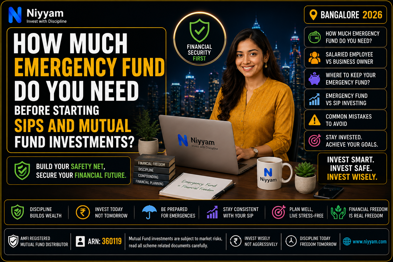 𝗛𝗼𝘄 𝗠𝘂𝗰𝗵 𝗘𝗺𝗲𝗿𝗴𝗲𝗻𝗰𝘆 𝗙𝘂𝗻𝗱 𝗗𝗼 𝗬𝗼𝘂 𝗡𝗲𝗲𝗱 𝗕𝗲𝗳𝗼𝗿𝗲 𝗦𝘁𝗮𝗿𝘁𝗶𝗻𝗴 𝗦𝗜𝗣𝘀 𝗔𝗻𝗱 𝗠𝘂𝘁𝘂𝗮𝗹 𝗙𝘂𝗻𝗱 𝗜𝗻𝘃𝗲𝘀𝘁𝗺𝗲𝗻𝘁𝘀?