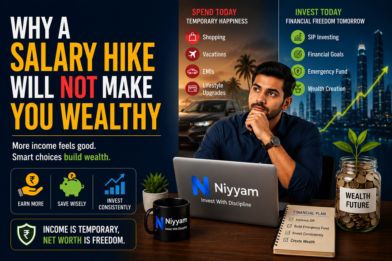 𝗪𝗵𝘆 𝗔 𝗦𝗮𝗹𝗮𝗿𝘆 𝗛𝗶𝗸𝗲 𝗔𝗹𝗼𝗻𝗲 𝗪𝗶𝗹𝗹 𝗡𝗼𝘁 𝗠𝗮𝗸𝗲 𝗬𝗼𝘂 𝗪𝗲𝗮𝗹𝘁𝗵𝘆